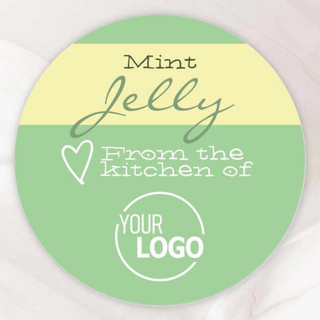 Gâteau de cuisine verte simple Cookie Étiquette Ca (Créateur téléchargé)