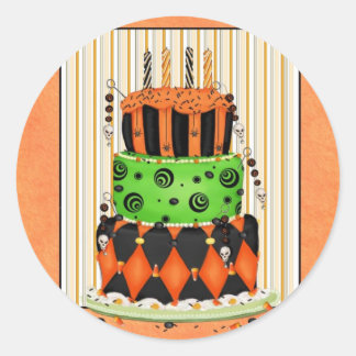 Gâteau d'Halloween - Stickers Halloween