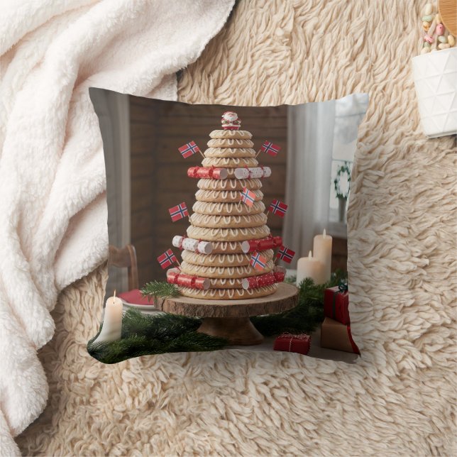 Gâteau norvégien Kransekake, Oreiller (Couverture)