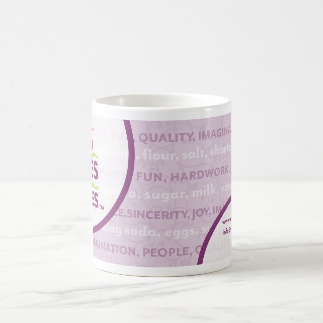 Gâteaux pour la tasse de bannière de causes (Centre)