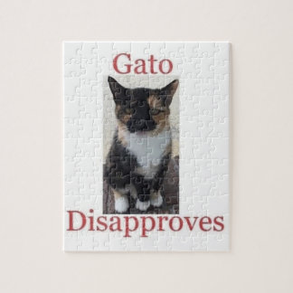 Gato désapprouve Jigsaw Puzzle