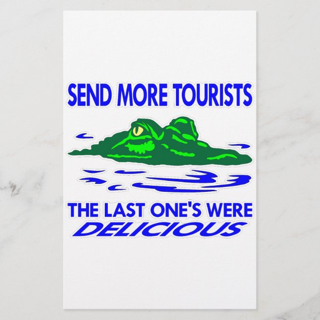 Gator Envoyer plus de touristes (Devant)