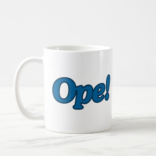 Gauche et droite Ope! mug (Gauche)