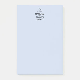 GAUCHE ET TOUJOURS BONNES NOTES POST-IT