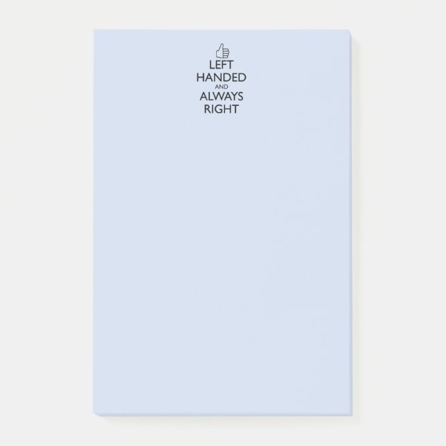 GAUCHE ET TOUJOURS BONNES NOTES POST-IT (Devant)