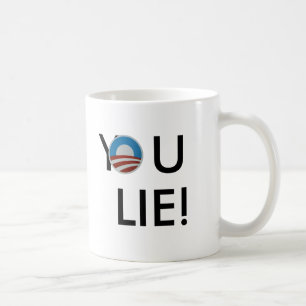 Gaucher vous mensonge ! Tasse