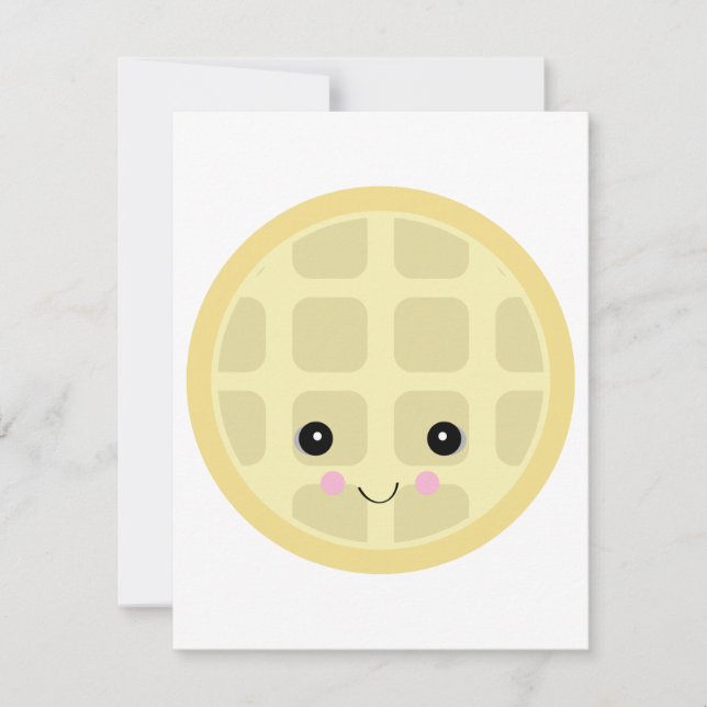 gaufre mignonne kawaii (Devant)