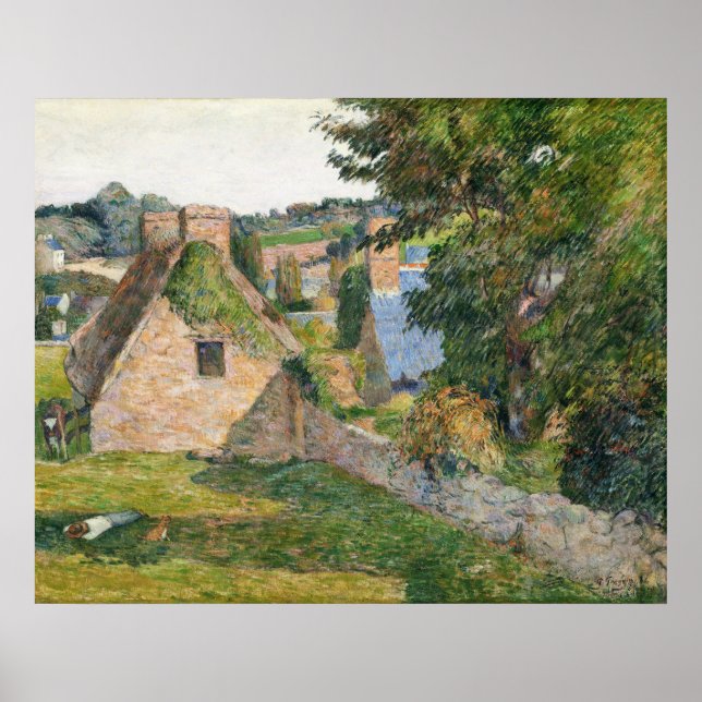 Gauguin Le Champ de Derout-Lollichon Impression d' (Devant)
