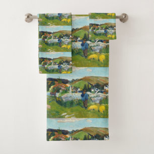 Gauguin Le Porcher Affiche d'Art Rural Vintage