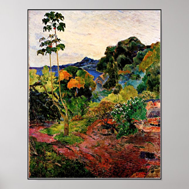 Gauguin - Tropical Vegetation Poster (Devant)