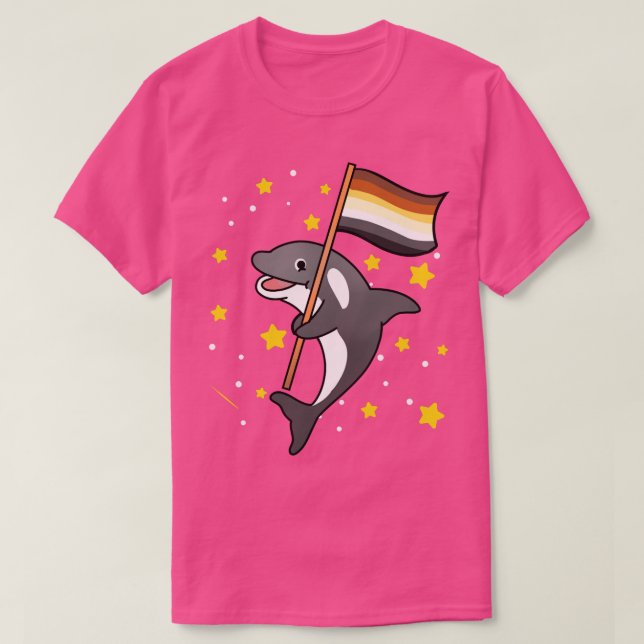 Gay Bear Orca Gay Bear Pride Pullover Hoodie  (Design devant)