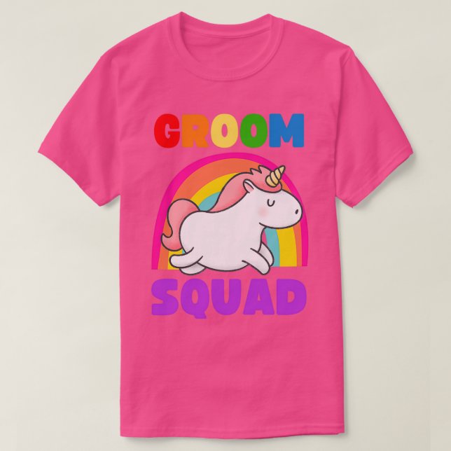 GAY GROOM SQUAD LGBT BACHELOR PARTY Classic TShirt (Design devant)