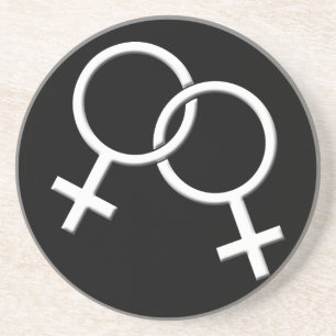 Gay pride Dessous de verre Gay pride femmes buvez