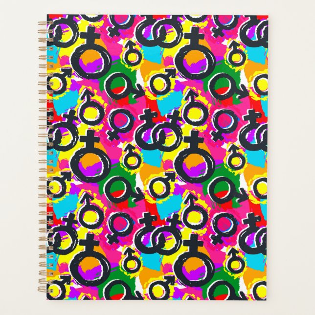 gay pride Genre Neon Motif (Devant)