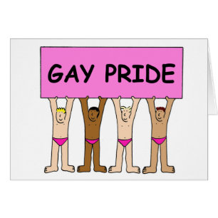 Gay pride Humour Dessin Hommes en Sous-Pantalon Ro
