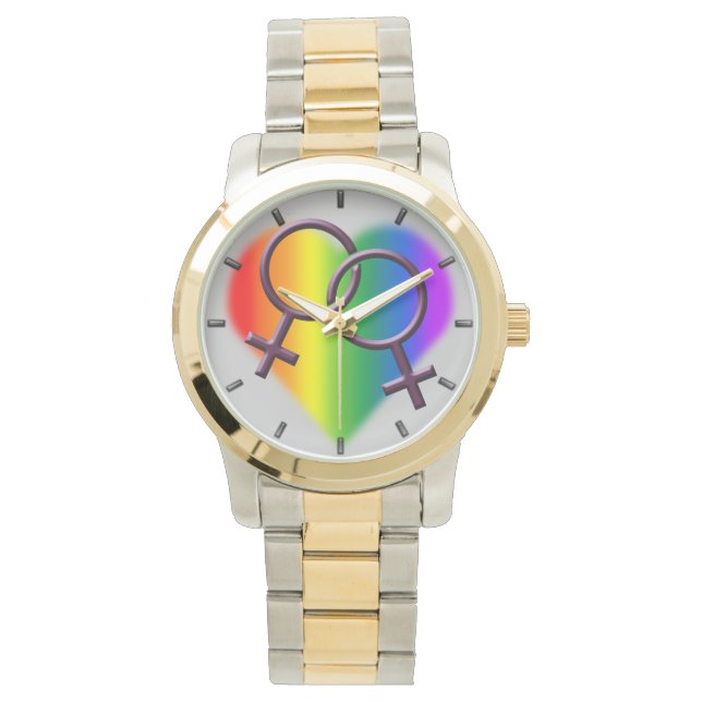 Gay pride Montre Amour Du Même Sexe Montres Poigné (devant)