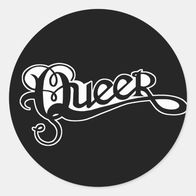 GAY STICKERS - Queer 01 (Devant)