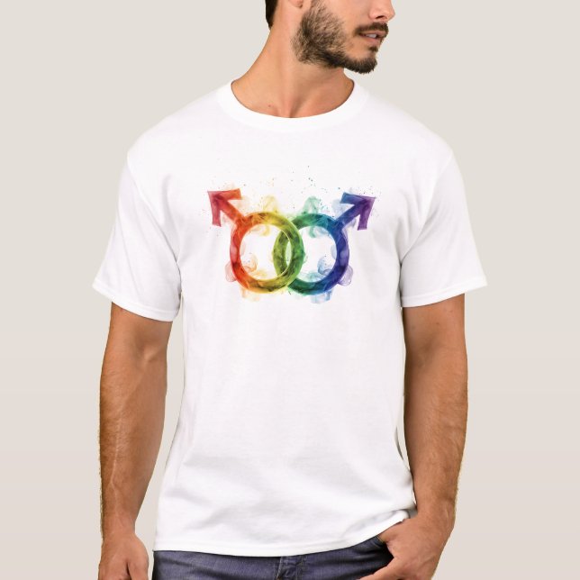 GAY SYMBOL T-Shirt | Gay Pride for Men | LGBTQ (Devant)
