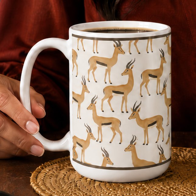 "GAZELLE" 15 TASSE DE CAFÉ (Créateur téléchargé)