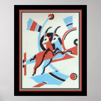 Gazelle Art déco 1930
