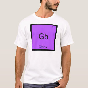 Gb - Gibbs T-Shirt drôle de symbole d'élément de c