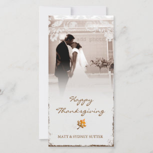 GC Jeune Carte photo de Thanksgiving