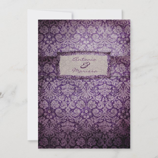 GC| Purple Rapture Invitation Vintage (Devant)