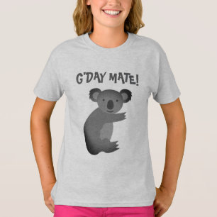 G'Day Mate Australian koala bear T-shirt pour enfa