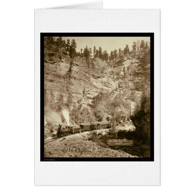 Géant Bluff Train Black Hills SD 1890 (Devant)