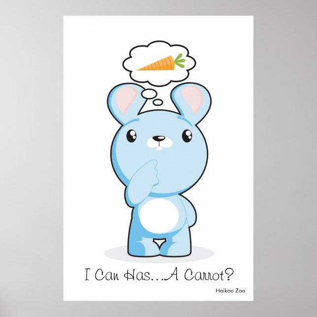 Géant 'Je Peux Avoir... Une Carotte ? ' Affiche (Devant)