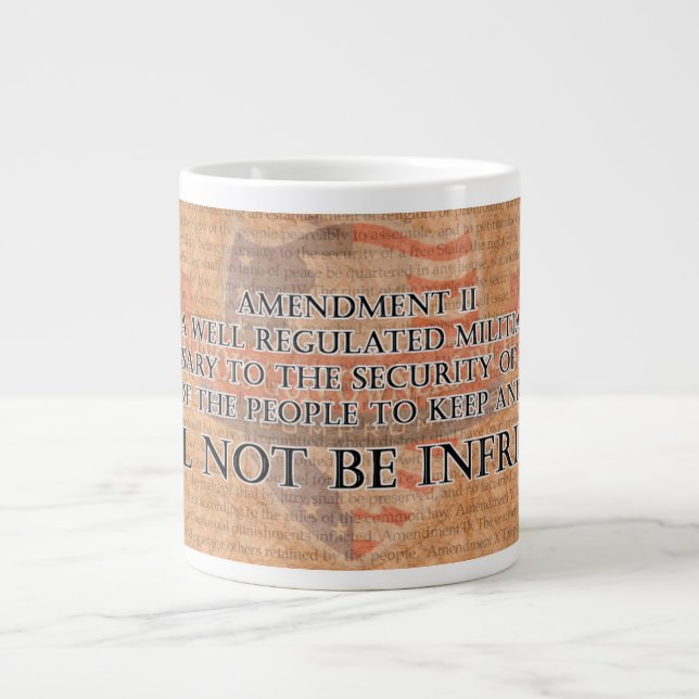 Géante 2ème Tasse de café d'amendement (Devant)