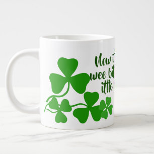 Géante café irlandais/ tasse parfaite 2 Irlande trèfle, b