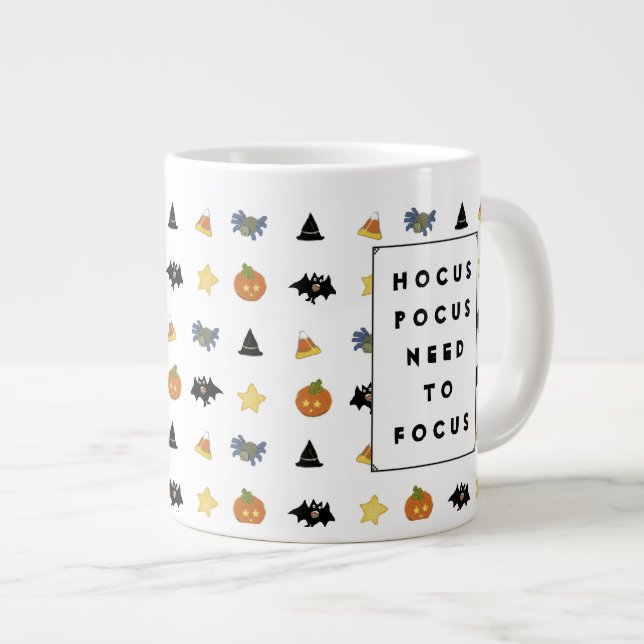 Géante Cute tasse de café Halloween (Devant droit)