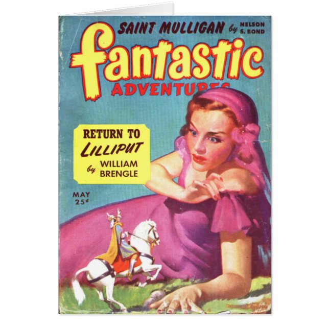 Géante dans une robe de lavande (Devant)