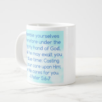 Géante Humiliez-vous tasse