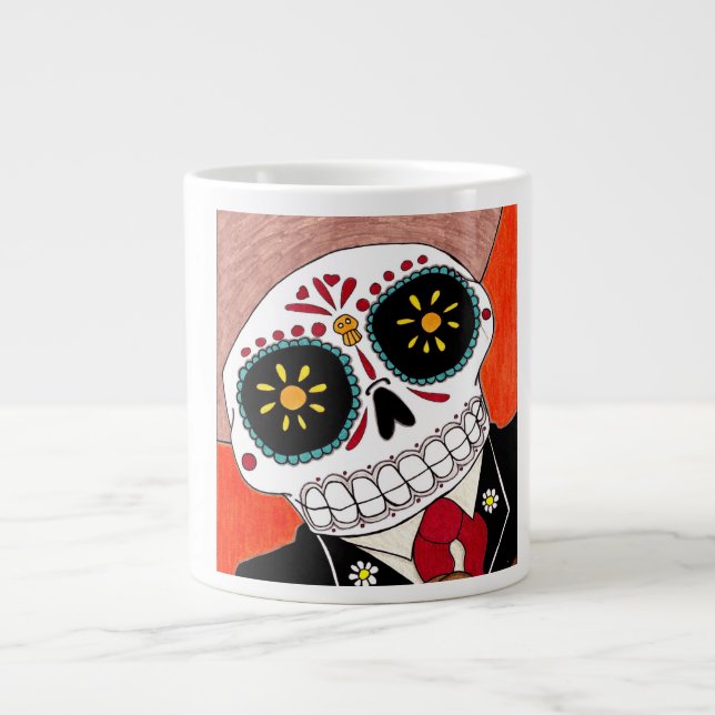 Géante Jour de la tasse de café enorme morte (Devant)