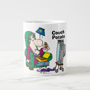 Géante Porter inactif la tasse de café