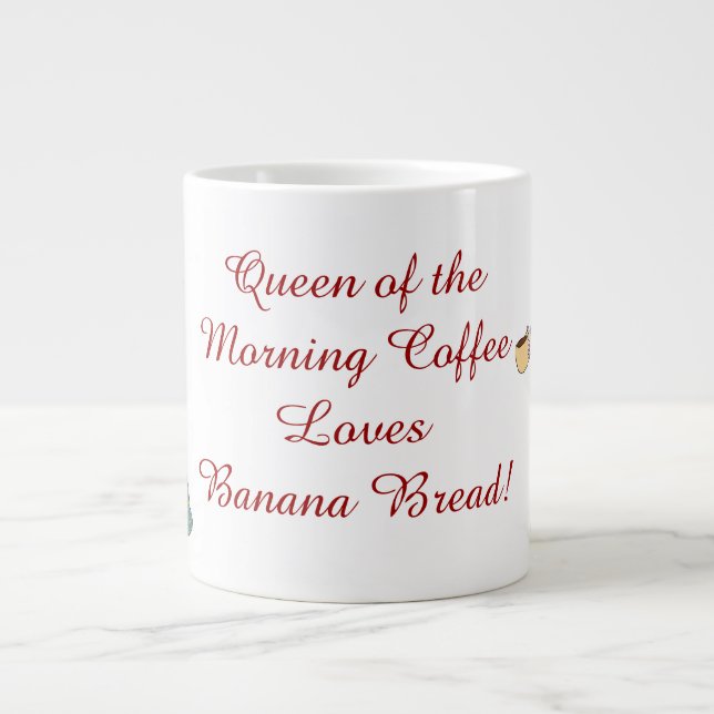 Géante Reine de la tasse faite sur commande ENORME de (Devant)