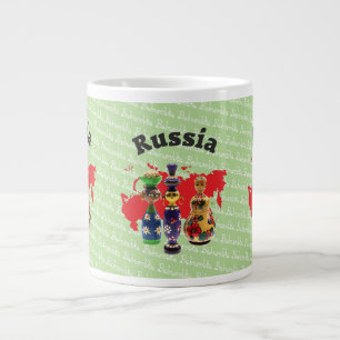 Géante Russie - Russie Babuschka - Matrjoschka Tasse