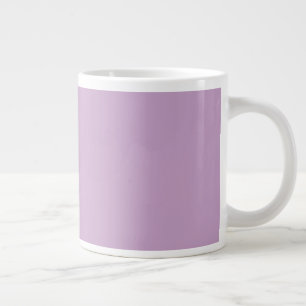 Géante Tasse à Café de Tendre Teinte Lilas Pastel
