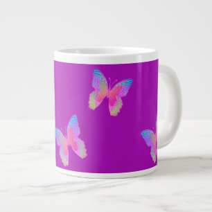 Géante Tasse à café Fbattement-Byes (violet)