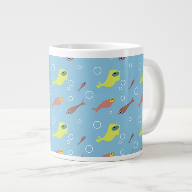 Géante Tasse à poissons (Devant droit)