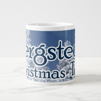 Géante Tasse d'arbres de Noël de Bergstedt