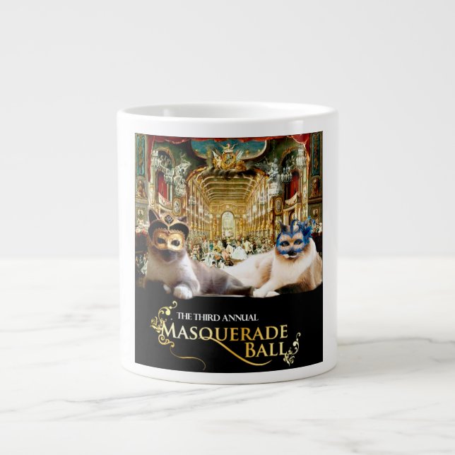 Géante Tasse de boule de mascarade (Devant)