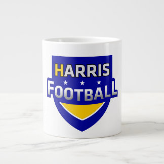 Géante Tasse de café du football de Harris