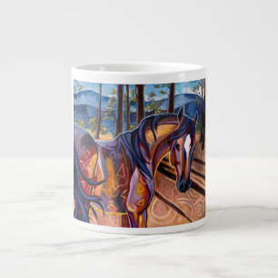 Géante Tasse d'éléphant de cheval de lac cedar