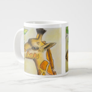 Géante Tasse d'éléphant de la girafe de Dina
