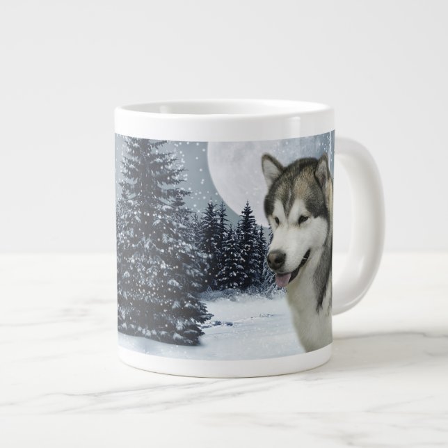 Géante Tasse d'éléphant de Malamute (Devant droit)