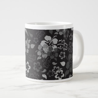Géante Tasse d'éléphant en verre de motif de fleur de