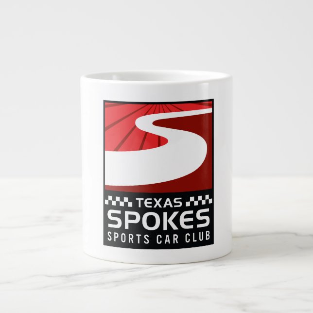 Géante Tasse enorme avec le logo de rais (Devant)